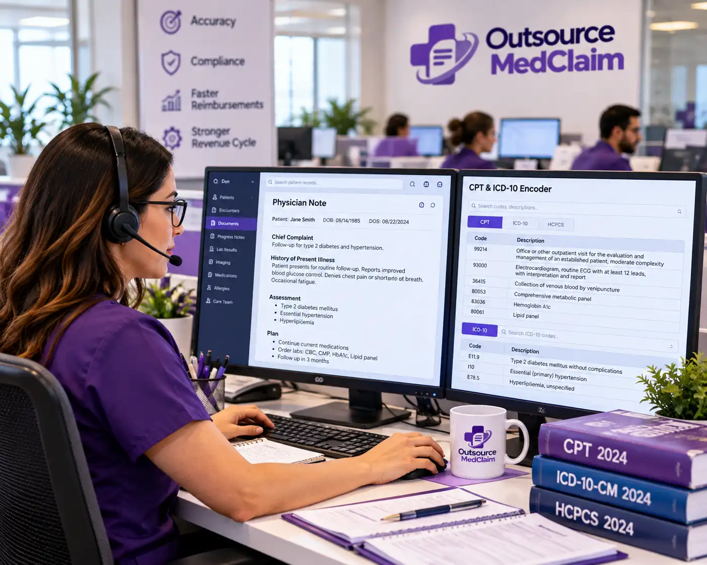 Outsource medical coding services by certified coders