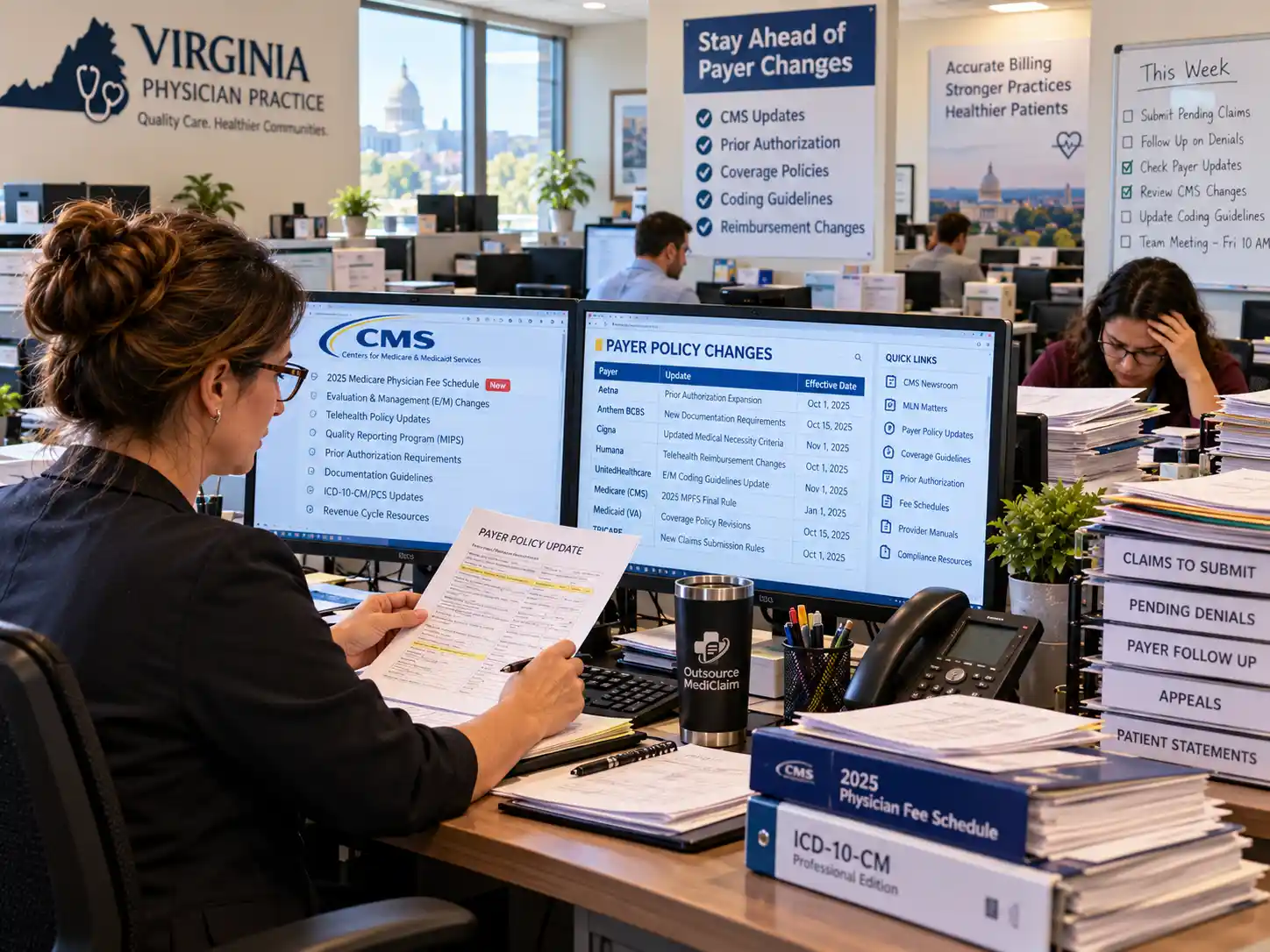 Why medical practices outsource physician billing services in Virginia